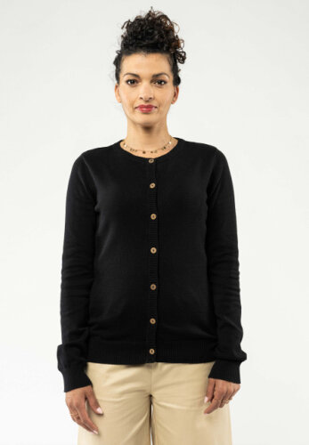 Basic-Cardigan GOTS